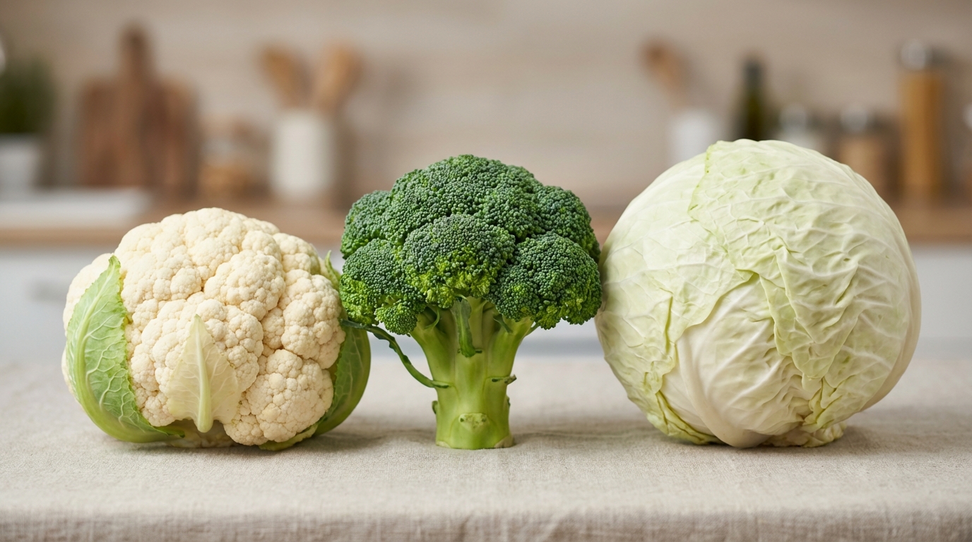 scopri come cavolfiore, broccoli e cavolo bianco sono varianti sorprendenti della stessa pianta e impara a riconoscerle e utilizzarle in cucina.