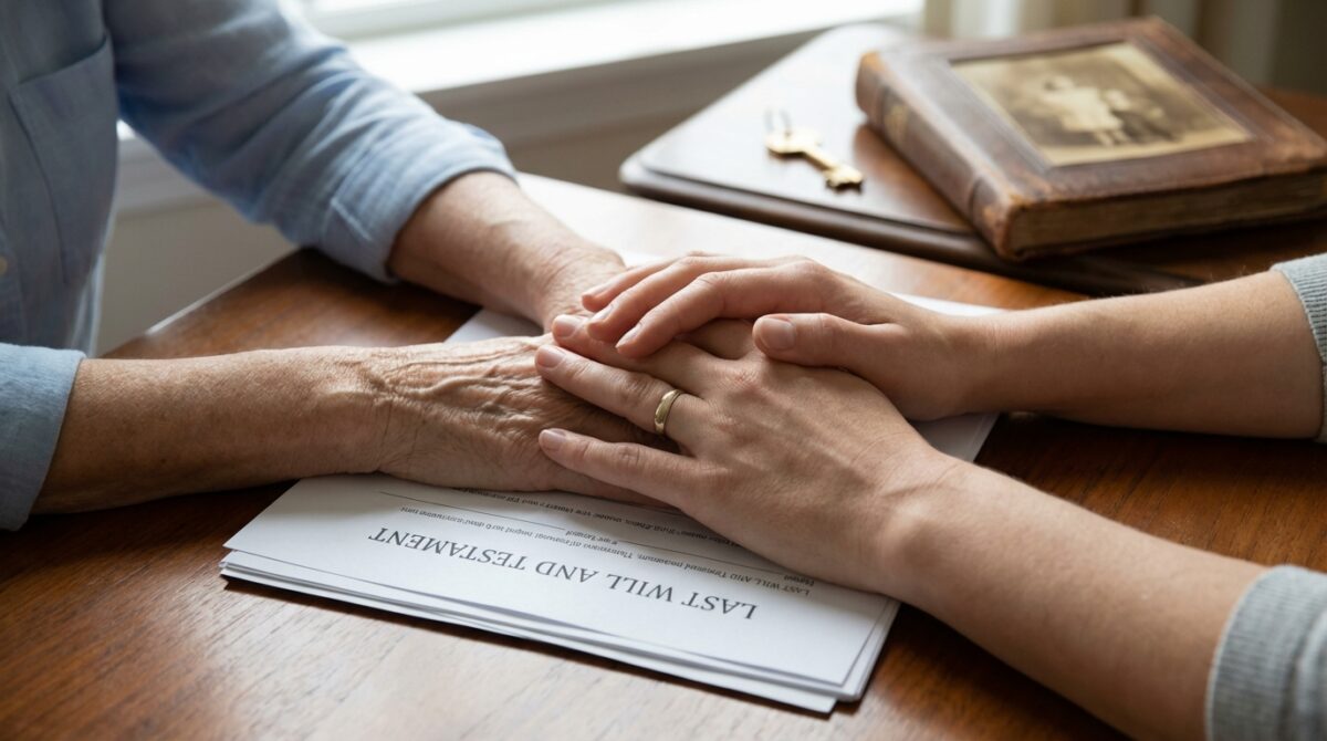 un padre divide equamente l'eredità tra i suoi tre bambini, ma una donna ritiene che la decisione sia ingiusta, suscitando dibattiti e emozioni contrastanti.