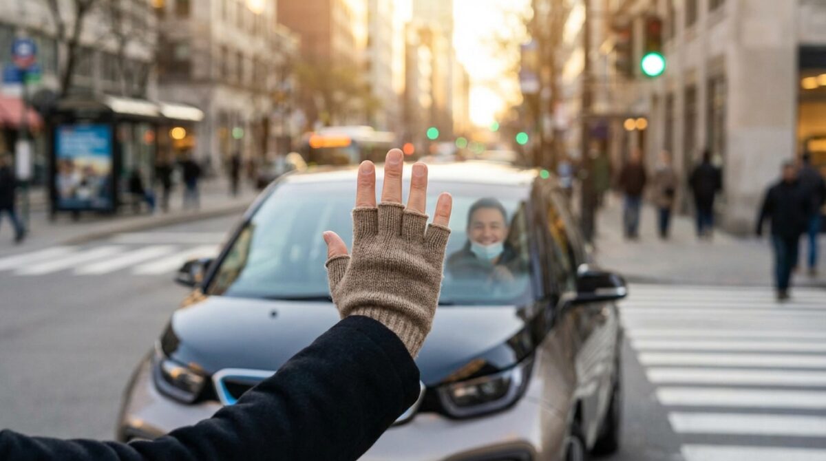 scopri perché le persone che ringraziano gli automobilisti durante l'attraversamento mostrano un carattere particolare e quali tratti distintivi li contraddistinguono.